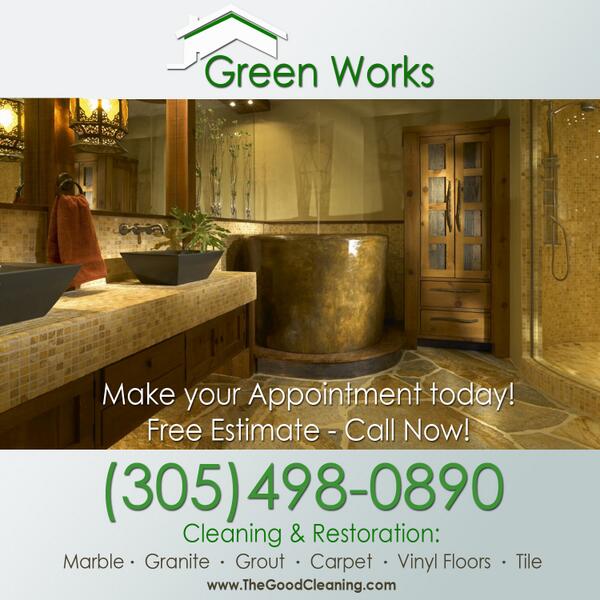 goodcleaningco's tweet photo. MAKE YOUR APPOINTMENT TODAY!  FREE ESTIMATE. CALL NOW! 305-498-0890
http://t.co/e6q687PbDu http://t.co/zBeV9fyc7W