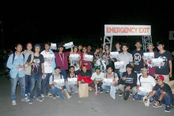 terimakasih rider <a href="/lampungbmx/">Lampungbmx</a> <a href="/heruanwari/">Heru anwari</a> beserta rider dari serang yang udah ngisi acara @LUD2014 #bmx