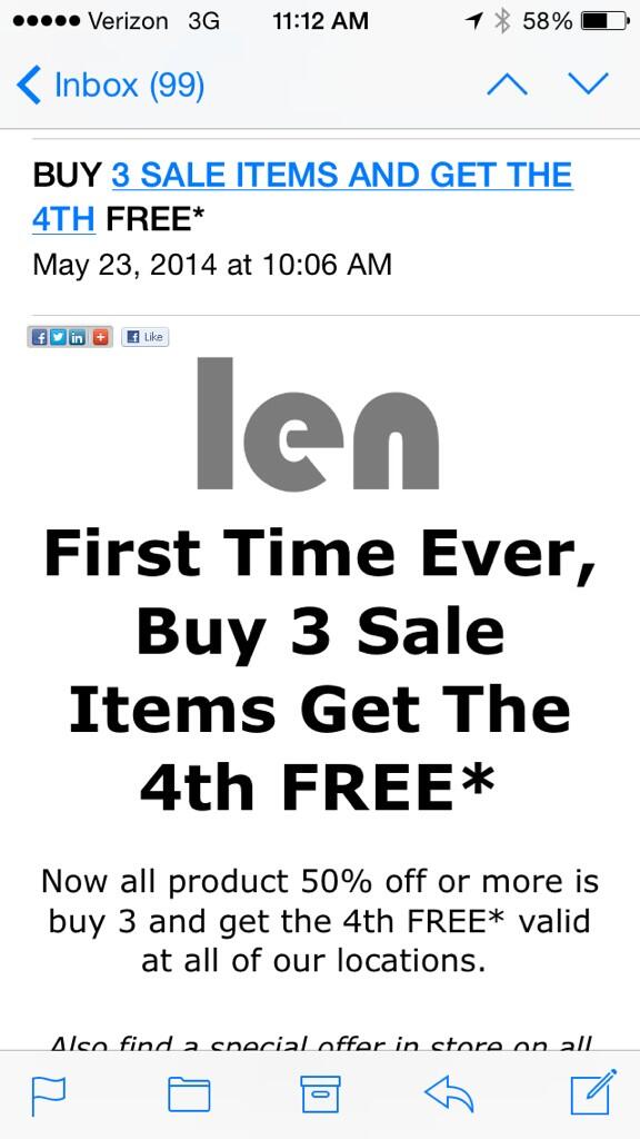 MPLS_Skyways's tweet photo. Can't beat this sale in the #skyways. It's a cool store...I shop there so of course it's cool! #MemorialDaySale http://t.co/vmFX1z1Kn4