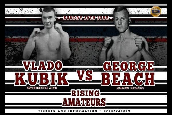 GeorgeBeachy's tweet photo. It official be fighting in Liverpool on the 29th June very tuff opponent it should be a very good fight http://t.co/oxpB3ORrpz