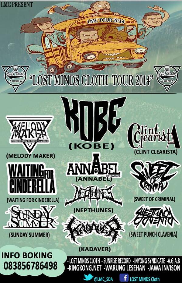 selamat malam bro , sist :D
#LMCTOUR2014