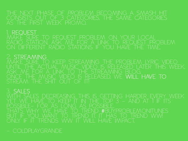 coldplaygrande's tweet image. #BuyProblemOniTunes smarturl.it/ArianaProblemiT