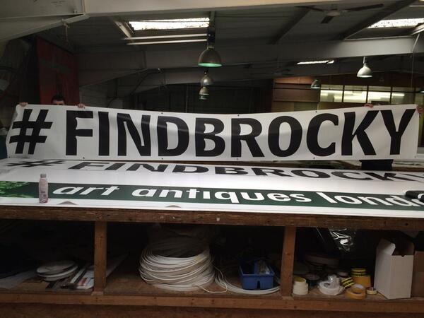 #findbrocky we miss you <a href="/RichBrockbank/">Richard Brockbank</a> hurry home