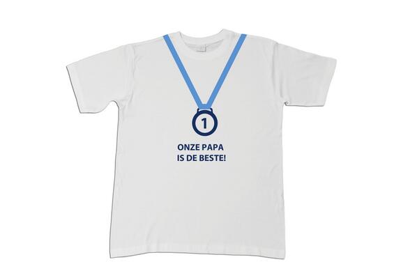 Zondag 15 juni vaderdag! Verras vader met een leuk t-shirt