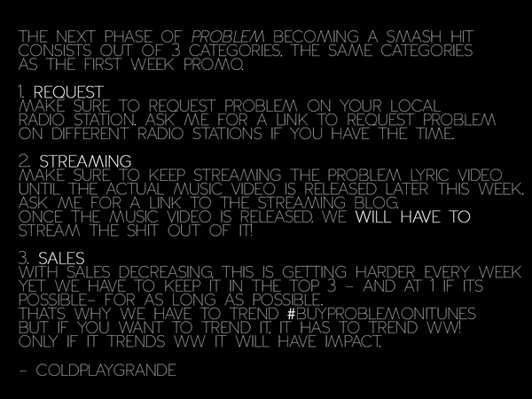 coldplaygrande's tweet image. #BuyProblemOniTunes smarturl.it/ArianaProblemiT