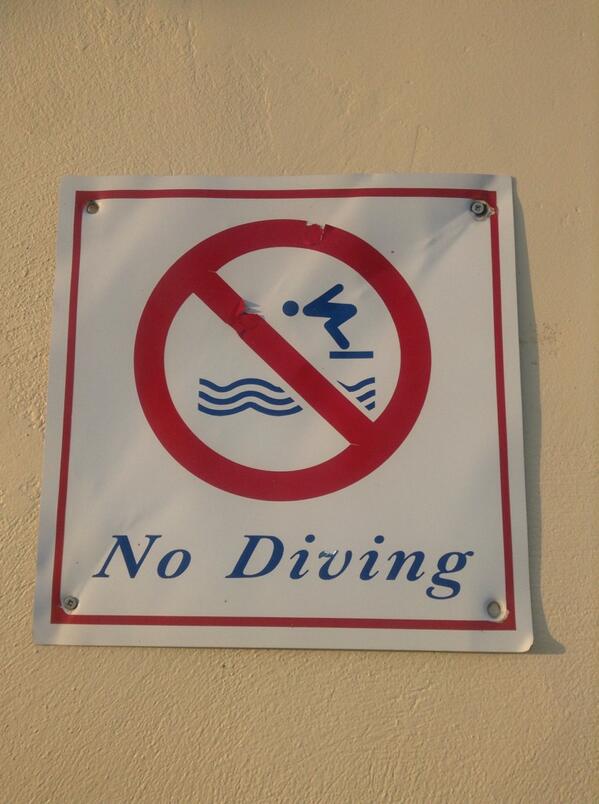 We advise you follow the rules...  #muff #kavos
