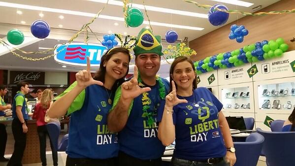 jandiobezerra's tweet photo. Liberty Day é estouro! #D&amp;S #DNATIM #Premiumtne
@rnevestim @GserraTIM @veu_mota @CarolTradeNE @manu2209 http://t.co/df8U3lSQM0
