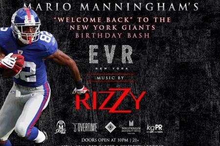 LivehotspotNYC's tweet photo. @ManninghamNYG from the #NFL is hosting the #Friday party @EVR_nyc tonight. http://t.co/yGn2djMYM5 http://t.co/pZzuwNUQ8R