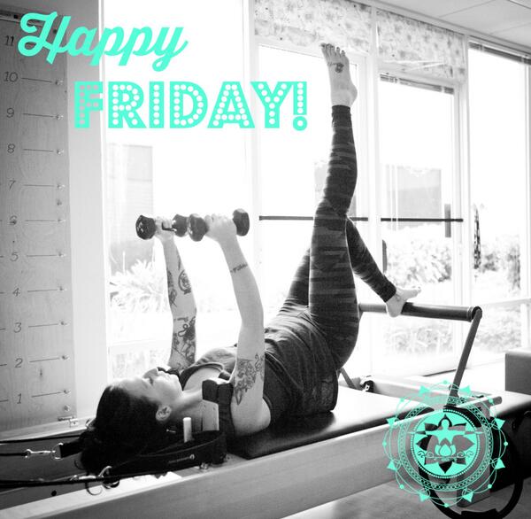 ClubPilatesSD's tweet photo. Happy Friday! Will we be seeing you in the studio this weekend? #clubpilatesstudio #pilatesforeveryBODY http://t.co/SnPpaGKE0c