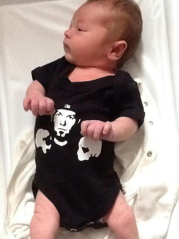 My ten-day-old son Corran, ladies and gentlemen. Keep rollin'. \m/ <a href="/freddurst/">Fred Durst</a> <a href="/limpbizkit/">Limp Bizkit</a>