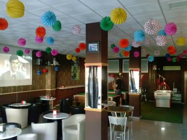 Listos para la Feriaa y mañana disfruta de la FINAL de la CHAMPIONS en nuestra PANTALLA GIGANTE...2Copasx5€..Tercio1€