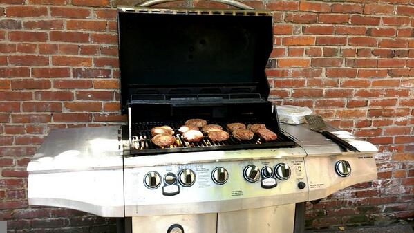 Great afternoon for a BBQ at the office! Happy Memorial Day to everyone!