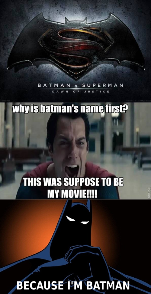 RossADillon's tweet photo. Sorry Supes… he has a very strong point. http://t.co/qwPmJi4Agu