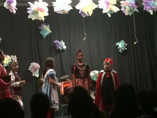 5th grade performs Down the Rabbit Hole. Second performance tonight!