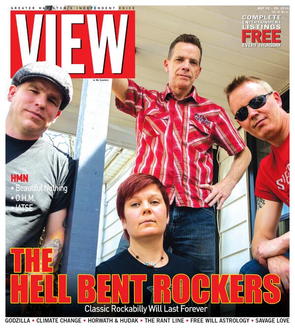 <a href="/HellbentRockerz/">Dave Nicoloff</a> <a href="/Hellbentrockers/">Hell Bent Rockers</a> on the cover of @ViewHamilton this week! #hamont