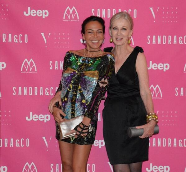 Sandra Zeitoun avec Caroline Lagerfelt à la soirée <a href="/SandraandcoFR/">Sandra Zeitoun </a> au @FiveSeasHotel ! @TheMMtime <a href="/Videdressing/">Videdressing SAV</a>