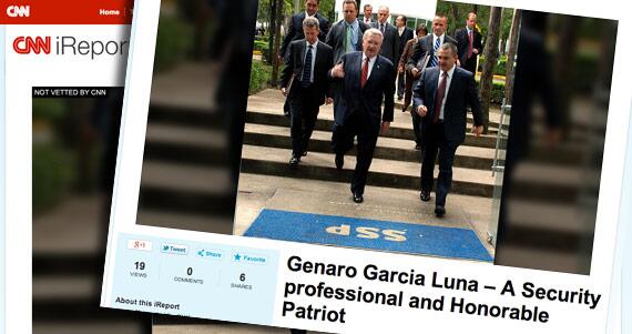 SinEmbargoMX's tweet photo. CNN promociona a García Luna como “patriota honorable”, en texto que ataca a Anabel Hernández http://t.co/gaaoZHFbQ9 http://t.co/c3b12F6jYK