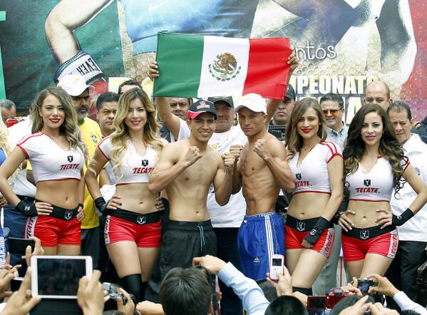 Pesaje oficial en Tijuana: 'Tornado' Sánchez 115 lbs. vs Breilor Terán 115 lbs.