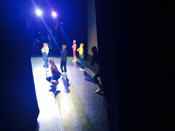 It has begun. Novice dancers have hit the stage. #realdance