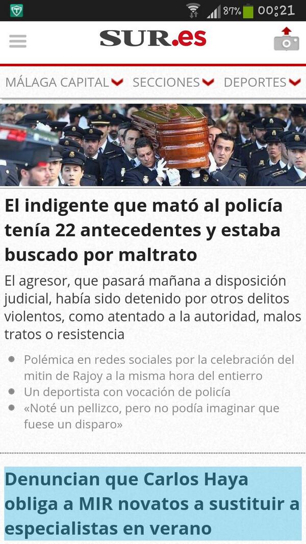 tyson_fran's tweet photo. Valla gobierno que tenemos.....DEP paco... http://t.co/7nOZawmONp