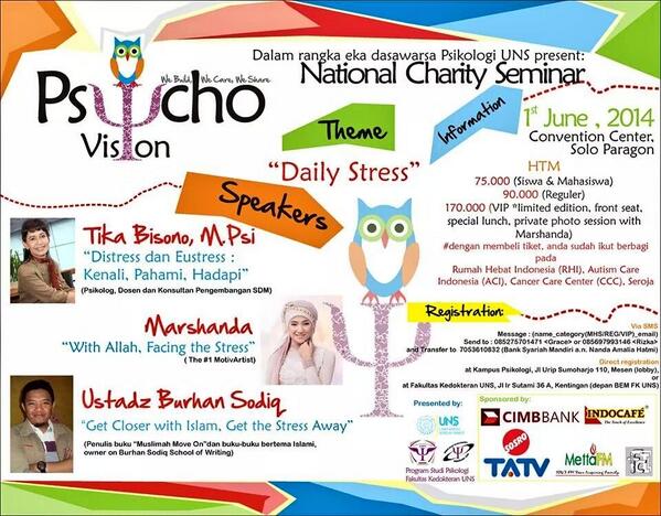 MarshedEmpire's tweet photo. Ayoo merapat..merapat!! HARI INI MARSHANDA di Paragon SOLO #National Charity Seminar | Info n Reg: grace 085275701471 http://t.co/Jd8o3eVzQd