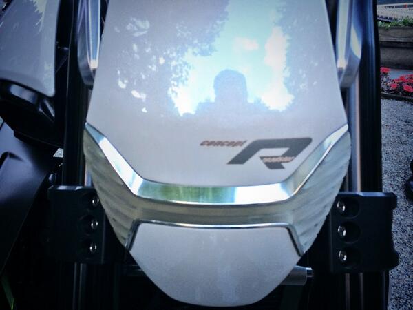 BMWMotorrad's tweet photo. RT @sidpatankar @BMWMotorrad is showing the brand new roadster concept with a monster boxer engine #concorsodeleganza http://t.co/sjctIHBR5w