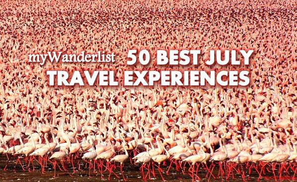 mywanderlist's tweet photo. New Post!! The 50 Best July Travel Experiences:
Please RT and Share
http://t.co/G402bHMN0g
#bucketlist #travel #ttot http://t.co/y1R3K2t15Y