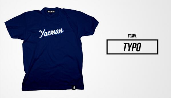"TYPO" // T-Shirt // Navy // IDR 120K // Order: +6285646939331 / +6285857374550 / 7CF22CD3