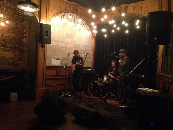 Sexy new stage set up <a href="/FishbonesBar/">Fishbones</a> ... Made even sexier due to the presence of  <a href="/AdamMacGregor1/">Adam MacGregor</a>