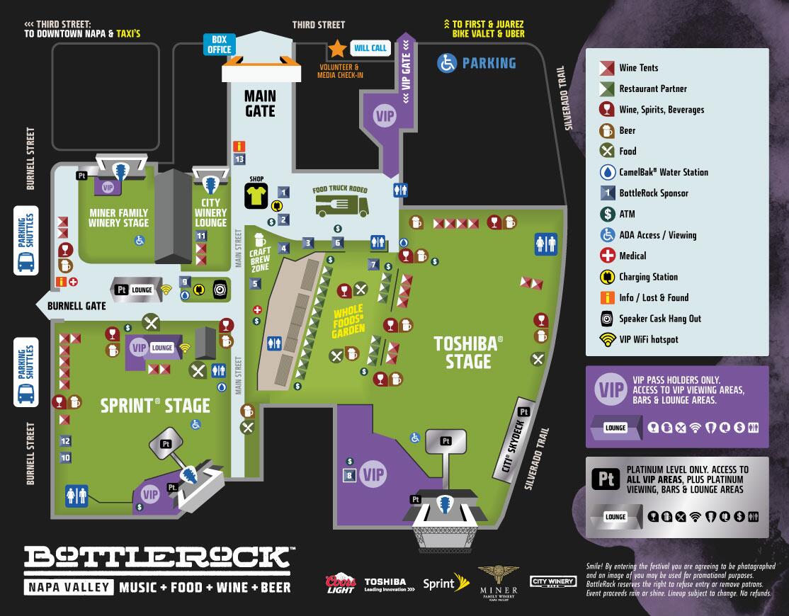 BottleRock Napa on Twitter "BRNV14 festival map is here! Love it