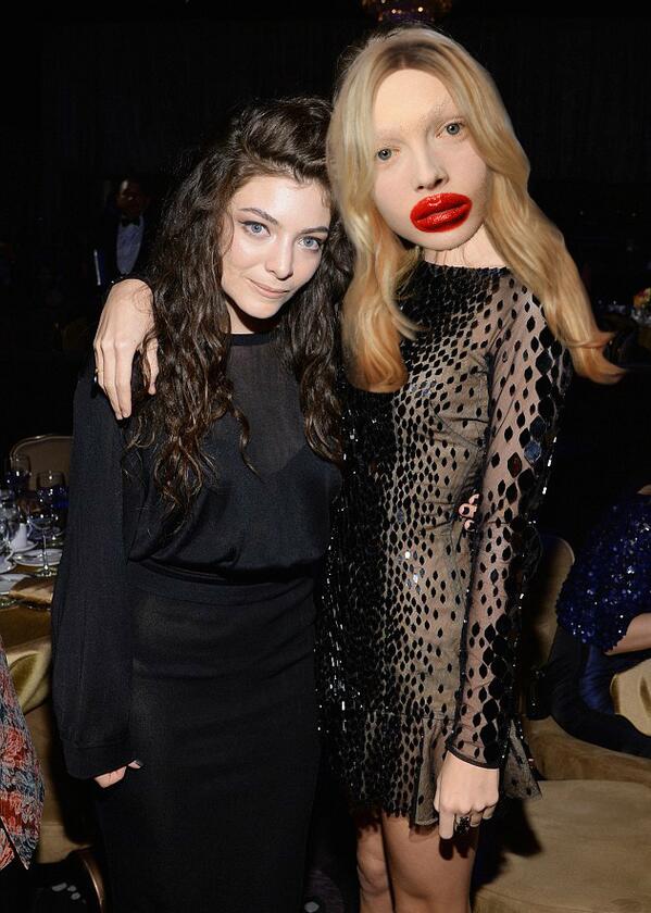 therealmengjia's tweet photo. ME AND LORDE http://t.co/PKjTojizTA