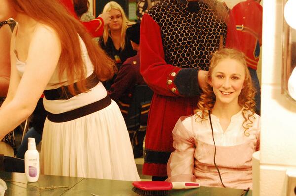 CSStpap's tweet image. Getting ready for the show today! #theprinceandthepauper