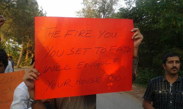 Itsme_Baseer's tweet image. &quot;The fire you set to FATA will engulf your house too&quot; #FATA #Waziristan #SlaveArmy #Washington #Islamabad #Pakistan