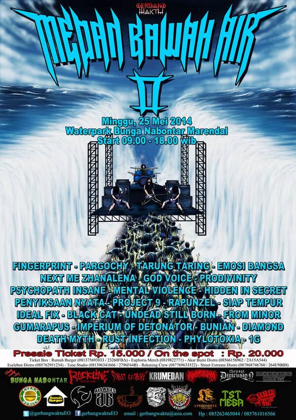 We will drill your brain at Medan Bawah Air presented by <a href="/gerbangwaktuEO/">Gerbang Waktu</a>  Sunday, may 25, 2014. Don't Miss It. Regard