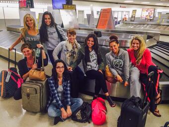 Playmates reporting for duty! 

Mt. Airy Casino, here we come! ?

#Playmates @playboy #Travel   #Pennsylvania