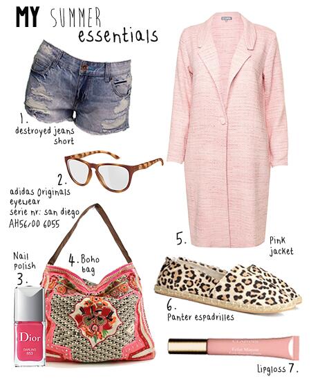 My favourite summer essentials! <a href="/adidasoriginals/">adidas Originals</a> @adidaseyewear #boho #bag #shorts #pink #jacket