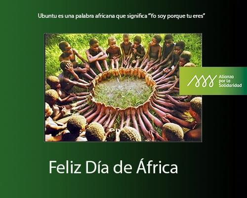 Mañana domingo celebramos #DiadeAfrica