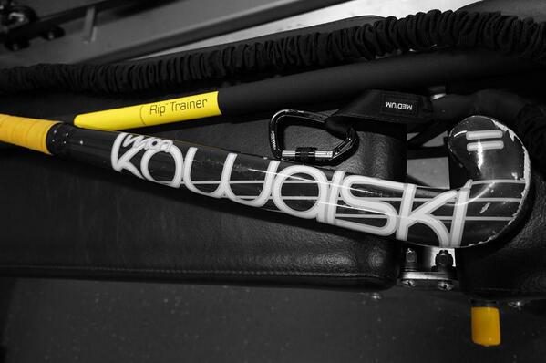 Met Push Dames 1 hockeyster Vivian Kowalski op de Keiser Functional Trainer en de TRX RIP Trainer! Great combi!