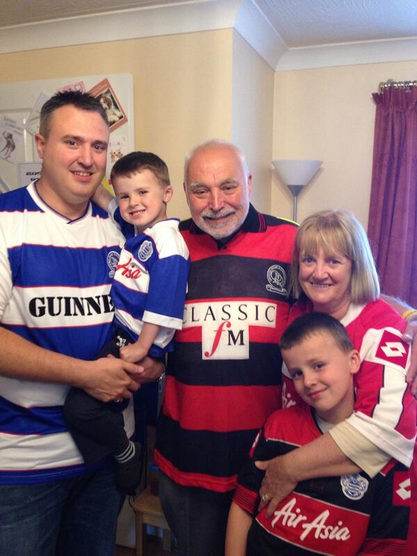 peteweb32's tweet photo. On our way to Wembley. #QPR #weRtogether http://t.co/tOuxyBDexb