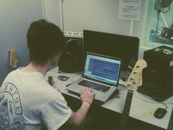 NorthDivide's tweet image. // If you hadn't seen it already, check out this sick picture of @GrgTurner pretending to work hard! //