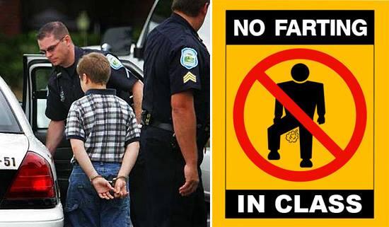 blowingfact's tweet photo. A 13 year-old boy in Florida was once arrested for excessive farting in school. http://t.co/sM2gG03suR