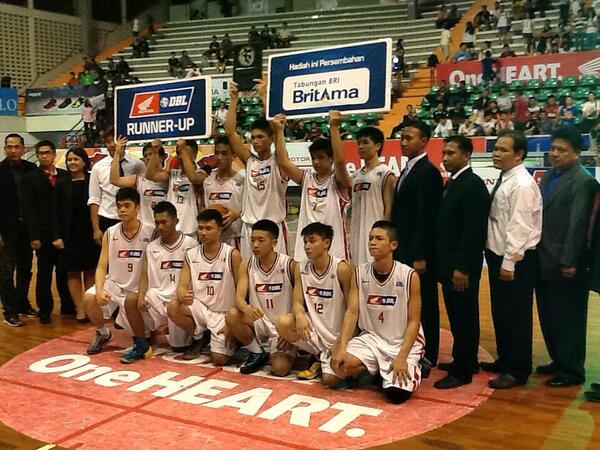 Runner-Up putra #HondaDBL2014 #CentralJavaSeries, selamat SMA Regina Pacis Solo! Tetep semangat!