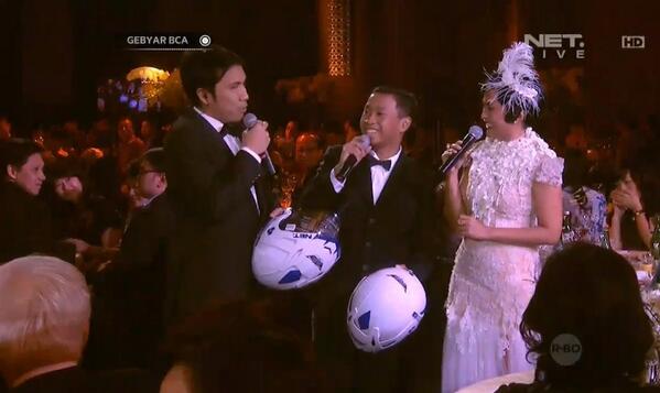 netmedia_info's tweet image. Linus Nara penemu helm pendingin #GebyarBCA