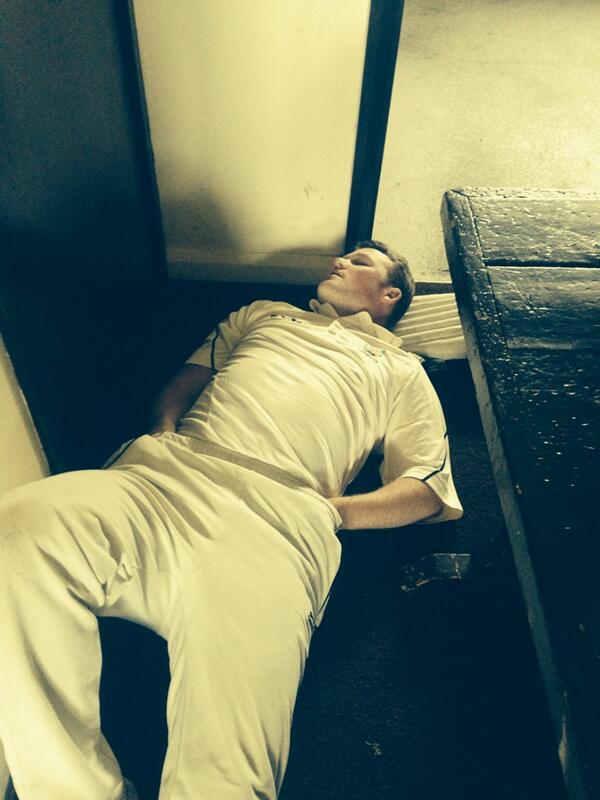Off for rain few drunk/ nakered lads  jordon sparks Scott sparks out cold