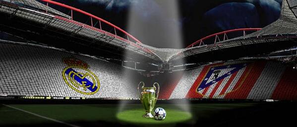 BeritaRMadrid's tweet photo. Final UCL 2013-14, Real Madrid vs Atletico: Derbi Madrileno terbaik sepanjang 111 tahun. http://t.co/CU92naqktu
