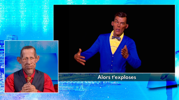 canalplus's tweet photo. "Sport étude c'est quand même mieux que de finir coupé en deux... Alors t'exploses" ♫ http://t.co/ecaixQZ0m8 #Stromae http://t.co/KmRDNVb3n1