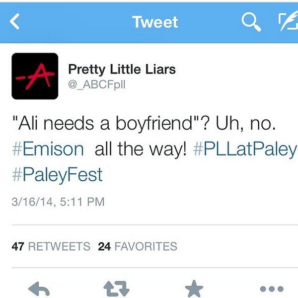 mocrostier's tweet image. #EmisonFeels #EmisoniansUnite #Emison #PLL5