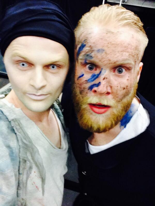 mattwright1991's tweet image. Backstage on the final night @ #Macbeth #FirstWitch #Actor #FinalYearShow @BAACTING @TheKSSC