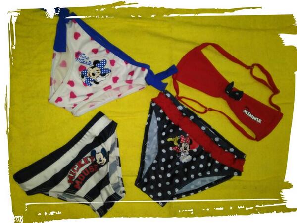 tusropitas's tweet photo. Nos vamos preparando para el verano, marcas Disney, Promise, Gisela, Selene http://t.co/8jcfD4iekK
