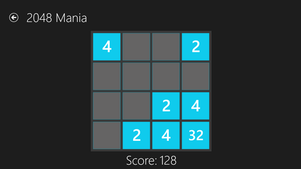 StudioPictureIT's tweet image. New: 2048 Mania 4 Windows 8.1. Addictive &amp;amp; fun! Free download: apps.microsoft.com/windows/app/20… #win8 #winnl #win8dev #Windows8